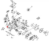 Horizon Fitness 7.0IC - FC50 C101 - FC51 Stationary Bike Hex Nut M20x1.0Px10H 1000468777-hydrafitnessparts