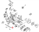 Horizon Fitness 7.0IC - FC50 C101 - FC51 Stationary Bike Rear Stabilizer Endcap 1000466307-hydrafitnessparts