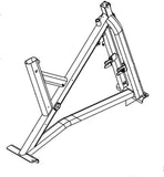 Horizon Fitness 7.0IC - FC50 Stationary Bike Frame Set 1000472243-hydrafitnessparts