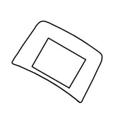 Horizon Fitness 7.0IC - FC50 Stationary Bike Overlay with 6 Keys 1000466299-hydrafitnessparts