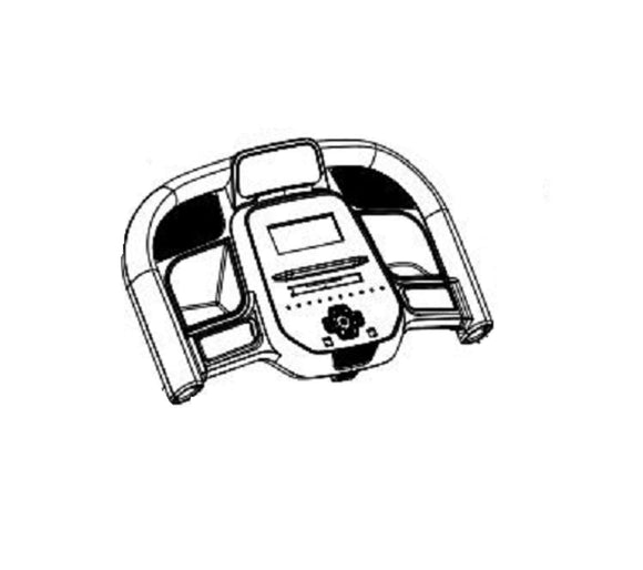 Horizon Fitness 7.4AT-04 TM499G Treadmill Display Console Assembly 1000468129-hydrafitnessparts