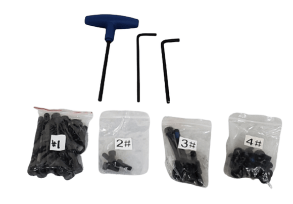 Horizon Fitness 7.4AT-04 - TM499G Treadmill Hardware Set Semi Assembly 1000483296 Formerly 1000438873-hydrafitnessparts