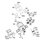 Horizon Fitness 7.4AT-04 - TM499G Treadmill Slip Stopper Up Black 1000430236-hydrafitnessparts