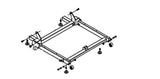 Horizon Fitness 7.8AT-04 -TM1000C Treadmill Base Frame Set 1000462785-hydrafitnessparts