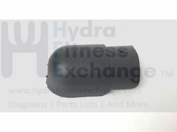 Horizon Fitness AFG Livestrong Treadmill Console Mast Black End Cap 1000233127-hydrafitnessparts