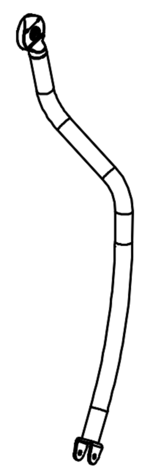 Horizon Fitness AT1501 - EP217 Elliptical Right Lower Handlebar Set 1000092820-hydrafitnessparts