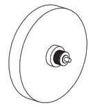 Horizon Fitness B701 - CB139 Stationary Bike Flywheel Pulley Assembly 095874-hydrafitnessparts