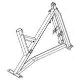 Horizon Fitness C101 - FC51 - 2021 Stationary Bike Frame Set Assembly 1000472307-hydrafitnessparts