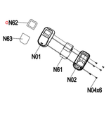 Horizon Fitness C101 - FC51 - 2021 Stationary Bike Manipulate Overlay 1000466849-hydrafitnessparts