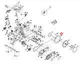 Horizon Fitness C101 - FC51 Stationary Bike Flywheel Disk 1000469519-hydrafitnessparts