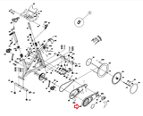Horizon Fitness C101 - FC51 Stationary Bike Outer Chain Cover 1000469028-hydrafitnessparts
