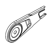 Horizon Fitness C101 - FC51 Stationary Bike Outer Chain Cover 1000469028-hydrafitnessparts