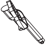 Horizon Fitness CE4.1 - EP533 Elliptical Left Link Arm Set-hydrafitnessparts