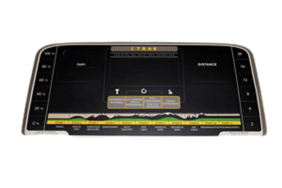 Horizon Fitness CE9.2 - EP543 Elliptical Display Console Upper Overlay 1000207472-hydrafitnessparts