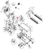 Horizon Fitness CST3.5 CST3.5X Treadmill Right Side Handlebar 015945-AA-hydrafitnessparts