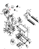 Horizon Fitness CST3.5 - TM160 Treadmill Console Back Set SZTM160CNS-hydrafitnessparts