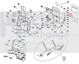 Horizon Fitness CT12.1 LS12.9T Treadmill Lower Overlay Manipulate 1000103648-hydrafitnessparts