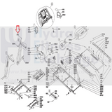 Horizon Fitness CT5.4 T101-04 Treadmill Low Main Wire Harness 1000303934-hydrafitnessparts