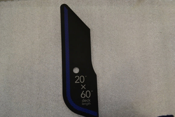 Horizon Fitness CT9.3 - T303-TM444 Treadmill Left Model Label End Cap 1000229632-hydrafitnessparts