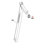Horizon Fitness CT9.3 - TM444B T303 - TM444 Treadmill End Cap 1000225241-hydrafitnessparts