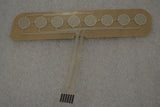 Horizon Fitness CT9.3-TM444B T303 Treadmill Console Key Pad Membrane 1 1000228697-hydrafitnessparts