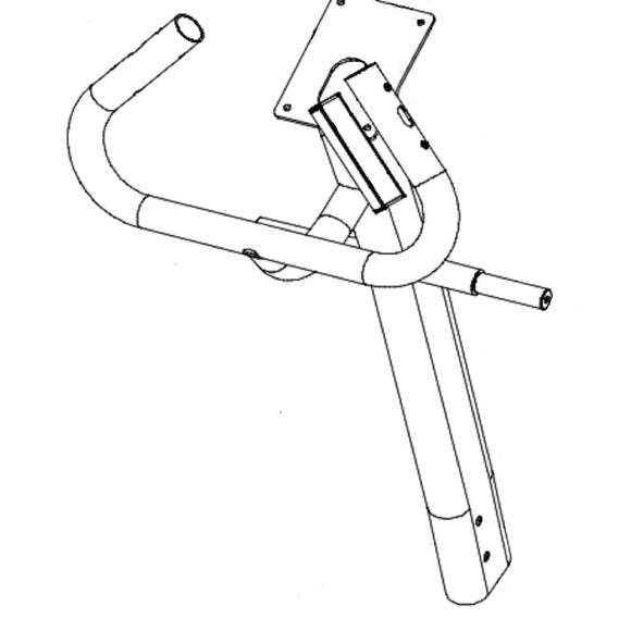 Horizon Fitness CX-66 EX-66 EX-67 Elliptical Console Mast Set 081504-hydrafitnessparts