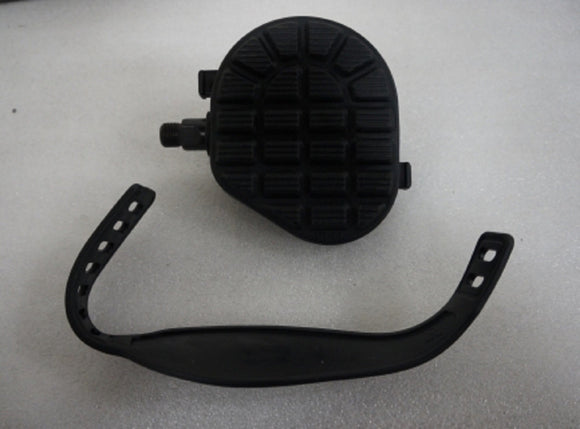 Horizon Fitness Comfort R - RB013 Stationary Bike Right Foot Pedal with Strap 1000329529-hydrafitnessparts