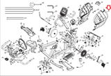 Horizon Fitness Comfort R - RB013 Stationary Bike Right Shroud Cover 1000324729-hydrafitnessparts