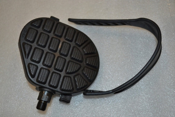 Horizon Fitness Comfort R U - RB013 CB037 Stationary Bike Left Foot Pedal with Strap 1000324822-hydrafitnessparts