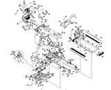Horizon Fitness DT650 DT850 T605 T805 Treadmill Console Frame Set 016318-Z-hydrafitnessparts
