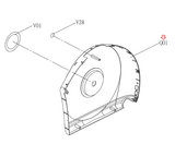 Horizon Fitness E1100GS - EP518 EX68 - EP514 Elliptical Left Side Cover 1000102967-hydrafitnessparts