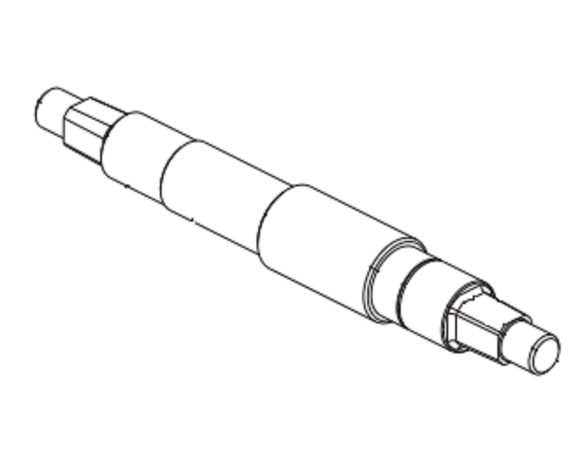 Horizon Fitness E1100GS - EP518 Elliptical Flywheel Pulley Swivel Axle 1000100892-hydrafitnessparts