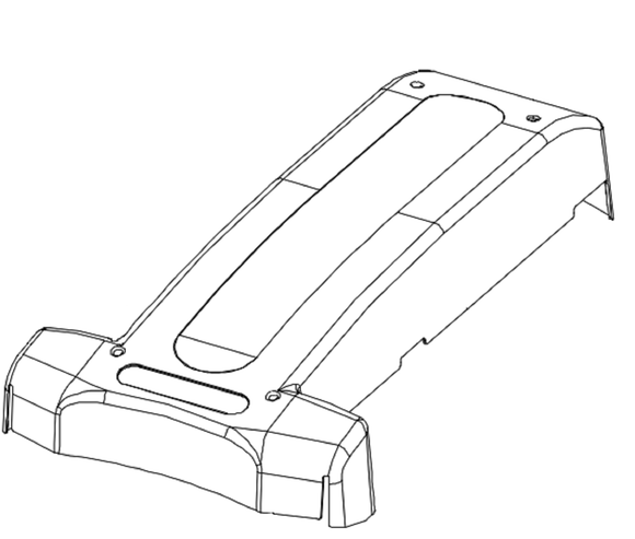 Horizon Fitness E1201 EP226 EP226B EP226D EP226C Elliptical Elevation Cover 1000092139-hydrafitnessparts