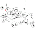 Horizon Fitness E401 - EP503 Elliptical Left Upper Body Leg 100829-hydrafitnessparts