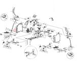 Horizon Fitness E401 - EP503 Elliptical Lower Handlebar Swivel Bracket 098490-hydrafitnessparts