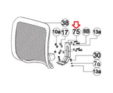 Horizon Fitness Elite R7 RB018 Stationary Bike Fixing Piece of Backrest 1000352833-hydrafitnessparts