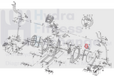 Horizon Fitness Elite Series -2.3E 4.2E Elliptical Crank Arm Assembly 1000091135-hydrafitnessparts