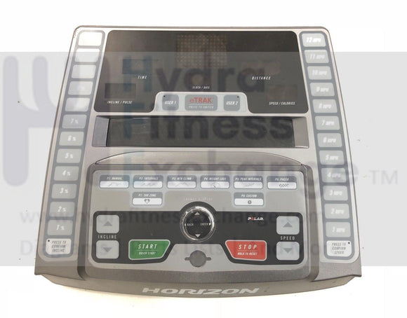 Horizon Fitness Elite Series T4 (TM264) Treadmill Display Console Set suh-t119-hydrafitnessparts