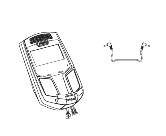 Horizon Fitness Elite U7 - UB Stationary Bike Console Set Semi-Assembly 1000346837-hydrafitnessparts