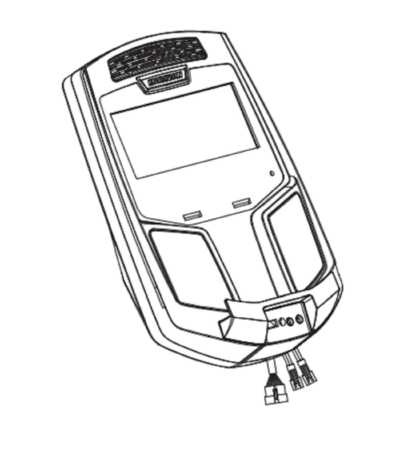 Horizon Fitness Elite U7 - UB Stationary Bike Display Console Assembly 1000352970-hydrafitnessparts