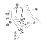 Horizon Fitness Elite U7 - UB Stationary Bike Hand Pulse Cable 1000352977-hydrafitnessparts