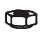 Horizon Fitness Elite U7 - UB Stationary Bike Hex Lock Nut 1000353809-hydrafitnessparts