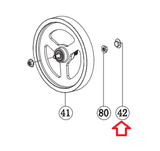 Horizon Fitness Elite U7 - UB Stationary Bike Screw Cap 1000353013-hydrafitnessparts
