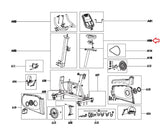 Horizon Fitness Elite U7 - UB Stationary Bike Seat Post Adjustment Set Assembly-hydrafitnessparts