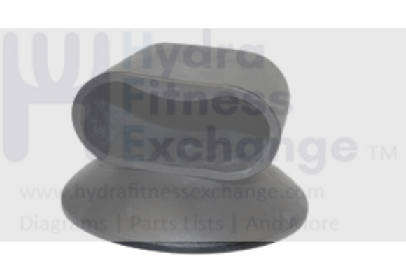 Horizon Fitness Elliptical Rear Base Guide Rail End Cap 000829-AB-hydrafitnessparts