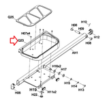 Horizon Fitness Evolve 5 - EP584 Elliptical Left Foot Pedal 1000338879-hydrafitnessparts