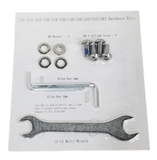 Horizon Fitness FC060 Stationary Bike Hardware Card Kit 1000430425-hydrafitnessparts