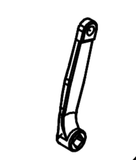 Horizon Fitness FC50 FC51 Stationary Bike Left Crank Arm 170mm 1000466334-hydrafitnessparts