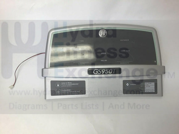 Horizon Fitness GS950T - 2010 (TM626) Treadmill Display Console Panel 1000106051-hydrafitnessparts