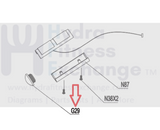 Horizon Fitness Gear Livestrong Triumph Merit Treadmill Pulse Grip End Cap 000940-A-hydrafitnessparts